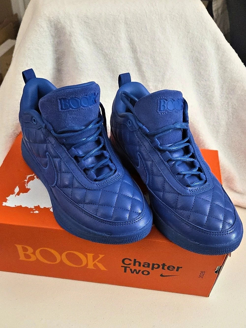 Nike Book 1 Basketball Sneakers Blue US 8 Like New